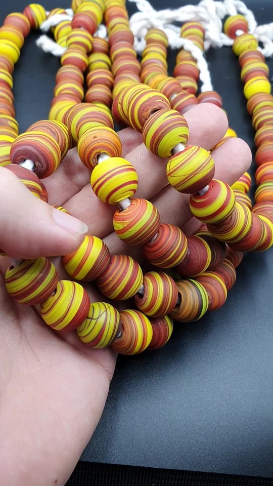 Molte Perle Di Vetro Colorato Vetro Veneziano Colorato, Glas Di Murano - Foto 4