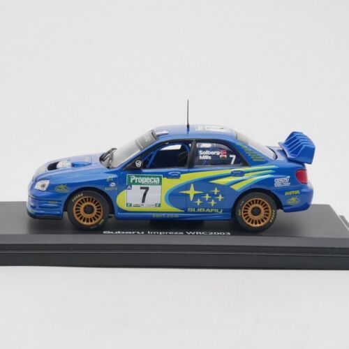 Norev 1:43 Subaru Impreza WRC 2003 modellino auto pressofuso veicolo giocattolo in metallo - Foto 2 di 6