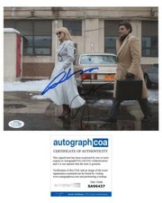 Jessica Chastain & Oscar Isaac "A Most Violent Year" AUTOGRAPH Signed 8x10 Photo