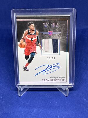 NBA トロイブラウン Troy Brown Jr. Gold Auto RC NBA トロイ