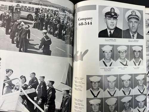 Vtg Navy Recruit Training Cruise Book "The Anchor" NTC San Diego Boot Camp - Picture 4 of 7