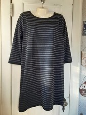 Ann Taylor LOFT  Woman's 3/4 Sleeve Sweater Dress Size Large