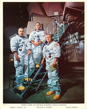 4-Piece Lot - SPACE EPHEMERA Including Apollo 8