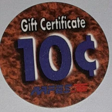 1st  Print  1A10,  10 cents AAFES  Pog from 2001 printing Extra  Fine 