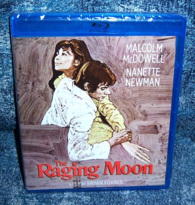 NEW RARE OOP KINO LORBER MALCOLM MCDOWELL THE RAGING MOON MOVIE BLU RAY 1971