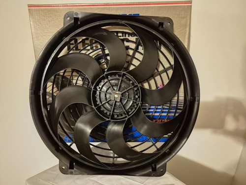 Hayden 3700 Electric 16" Reversible Fan Kit Carquest 77503 - Picture 5 of 5