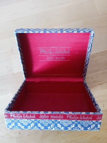 Philip watch, Vintage, Jolie Mode , Box Per Orologio, Scatola Per Orologi |  eBay