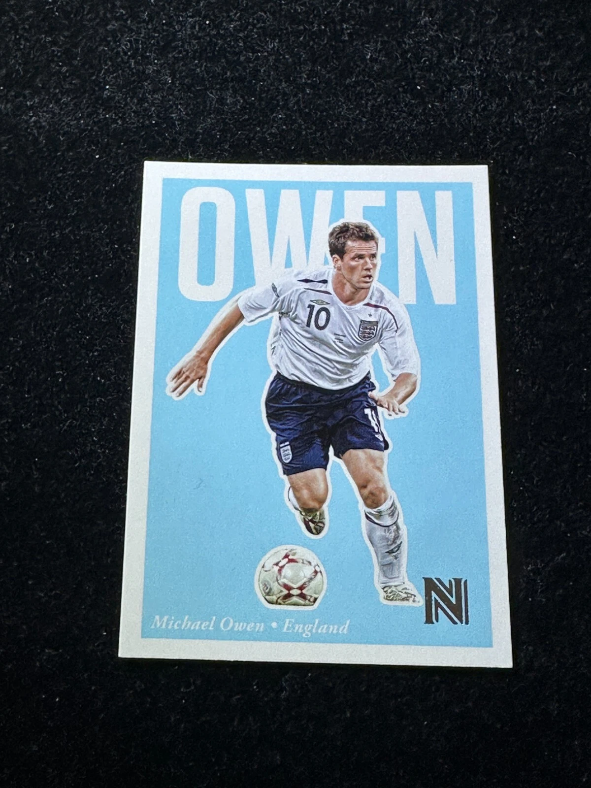 Michael Owen trading card