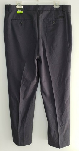 Izod Perform X Basix Casual Flat Front Pants Men's 36x30 Cool-Fx UPF-50 New - Picture 6 of 10
