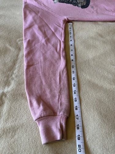 Vintage 90s Cute Pink Kitten Fleece Size M Cat Crewneck Sweatshirt Pullover USA - Imagen 11 de 11