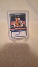 2023 Usa Stars & Stripes Zane Burns Blue Auto
