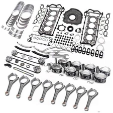 AJ133 5.0L Engine Rebuild Piston Gasket Rod Timing VVT Kit For Jaguar Land Rover
