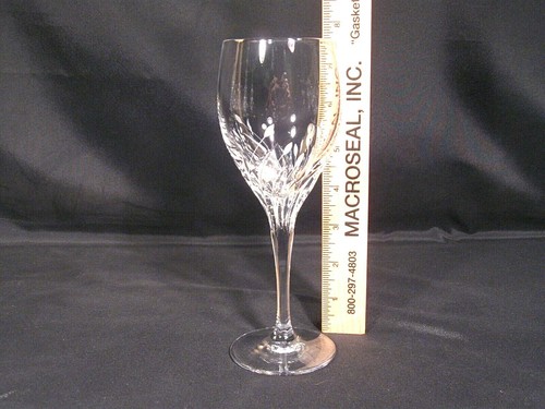 Nachtman Bleikristall Diamantschliff Fleurie White Wine Glasses Set of 10 - Picture 11 of 12