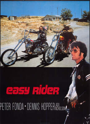 Easy Rider Peter Fonda Movie Poster Print 17 X 12