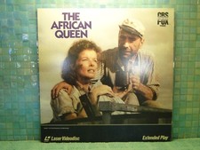 The African Queen Humphrey Bogart Extended Play Laserdisc -EXTRA LDs SHIP FREE
