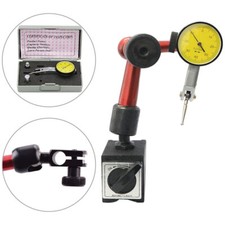 Dial Test Indicator DTI Gauge with Magnetic Base Stand Metric Clock Gauge Tool