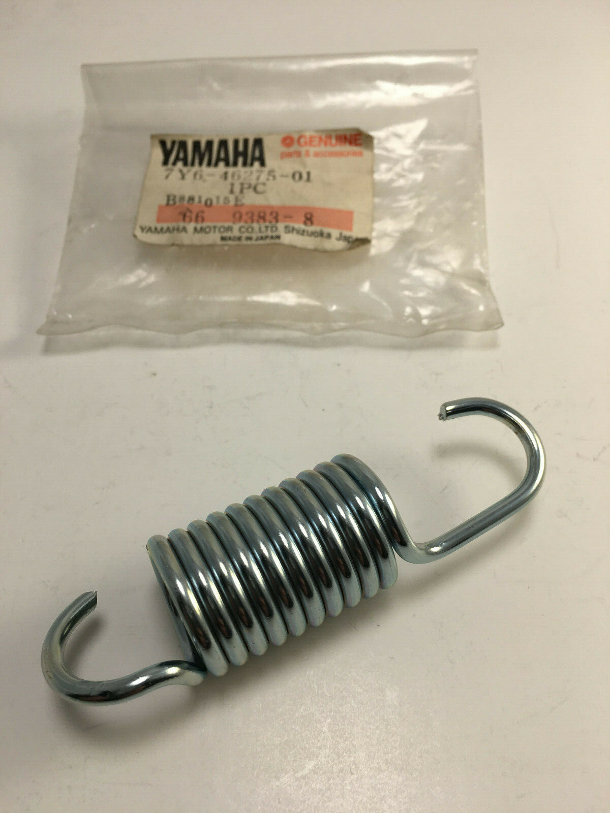 NOS Yamaha Spring, Clutch YS624 YS828 Snowblower Genuine OEM 7Y6