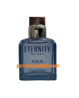 CALVIN KLEIN ETERNITY AQUA MINIATURE MINI MEN .5 OZ 15 ML EAU DE TOILETTE SPLASH