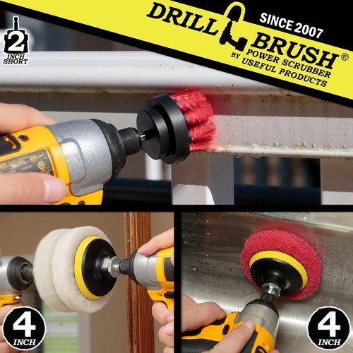Cleaning Supplies Bathroom Accessories Scouring Pad Kit Grout Cleaner Scrub Pads - Picture 2 of 9