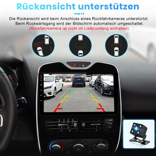10" Für Renault Clio IV 2012-2016 Autoradio NAVI GPS SAT WIFI USB DAB+ Android12 - Bild 7 von 12