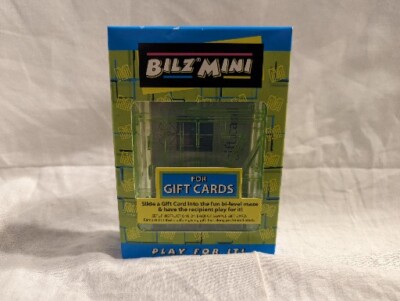Bilz Mini - Brain Teasing Maze For Cash or Gift Cards - NEW IN PACKAGE