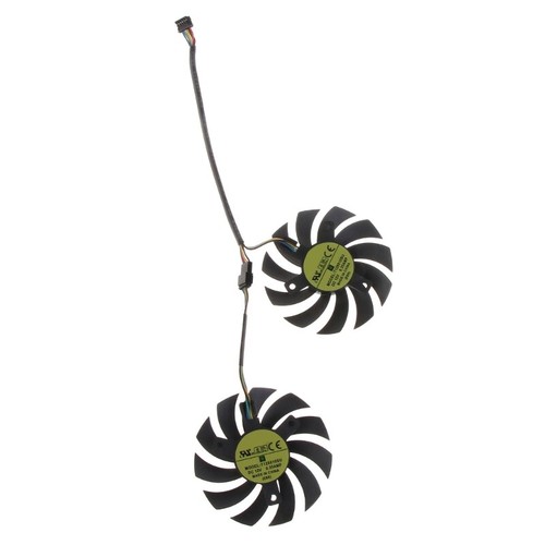 1/2PC 12V 5Pin Graphics Card Cooling VGA Fan for GTX1060-03G GTX960 GAMING - Afbeelding 7 van 9