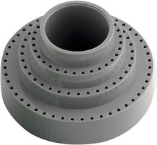 Gray Rotating Bur Holder 116-Holes,1/8" Mandrel Drill Stand 360 Degree Rotating