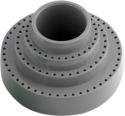 Rotating Bur Holder 116-Holes 1/8'' Mandrel Drill Stand 360 Degree Rotate Tools