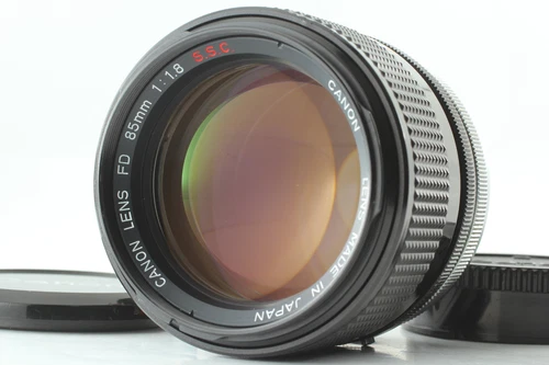 Rare "O" [Near MINT] Canon FD 85mm f/1.8 SSC S.S.C. Portrait MF Lens From JAPAN