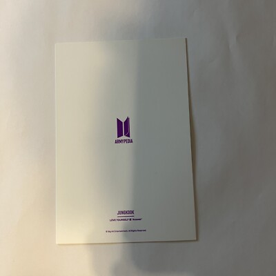 BTS ARMYPEDIA LOVE YOURSELF 承 POSTCARD BTS ARMYPEDIA Official Postcard Full Set LOVE YOURSELF 'HER' Photo