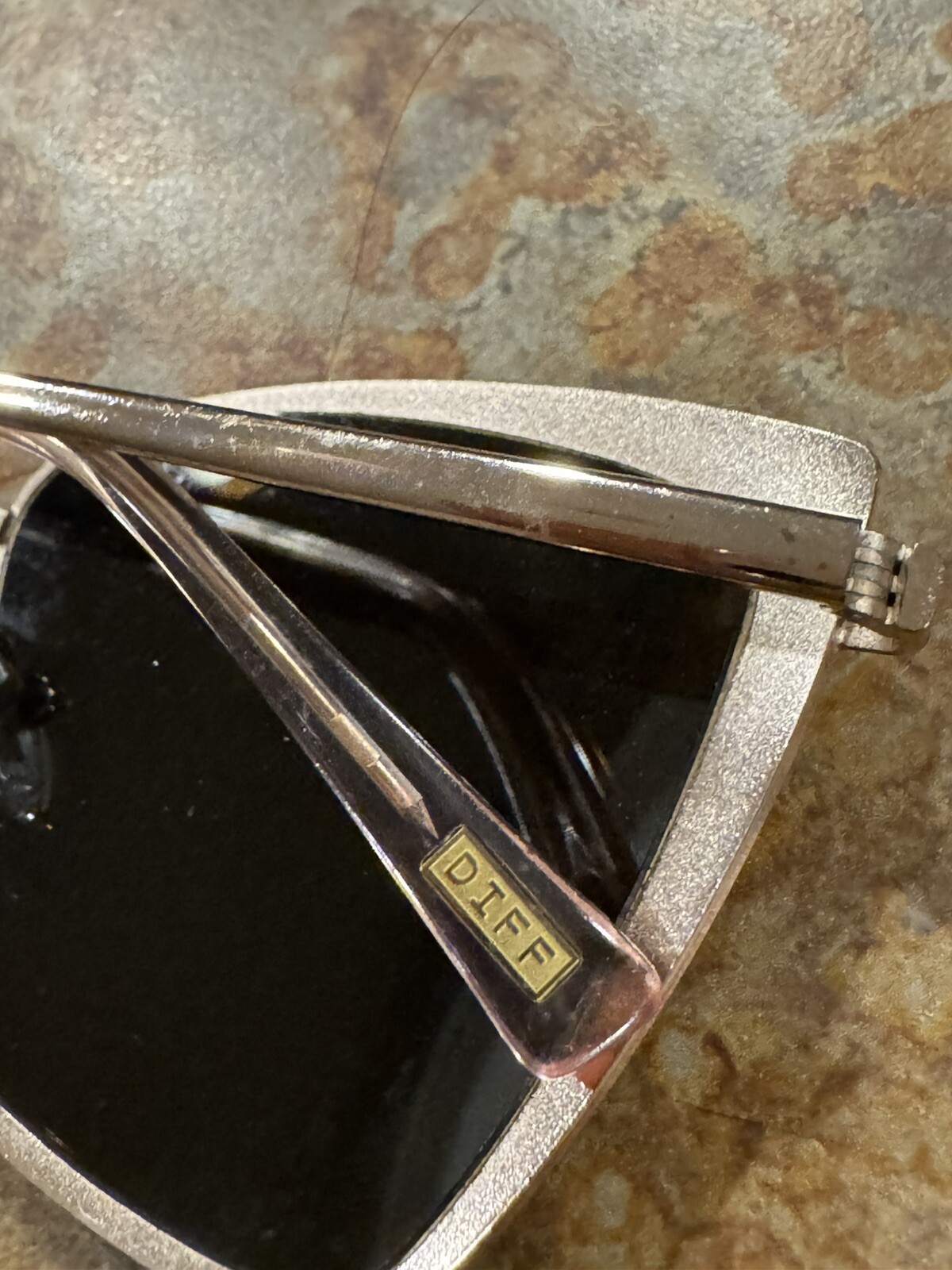 DIFF Becky Rose Gold Brown Gradient Sunglasses - … - image 7