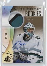 2024-25 SP Game Used Gold Premium Memorabilia 5/49 Devin Cooley #252 Auto 1ik9