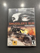 Smuggler's Run Warzones Nintendo GameCube Game OEM Case Complete Black Label