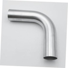 OD 90 Degree Aluminum Elbow Intercooler Pipe Air Intake 1.75" 45mm Silver 90