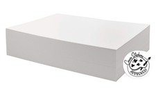 Watercolor Paper, White, Bulk, 90lb., 9" x 12", 250 Sheets