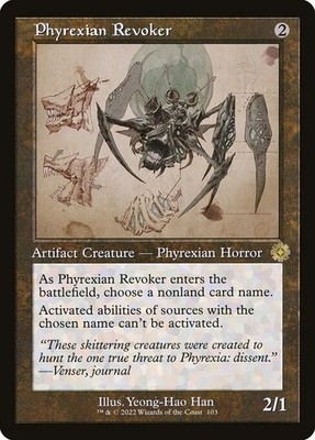 [MTG] Phyrexian Revoker (Foil) (Retro Frame) (103) (BRR) NM