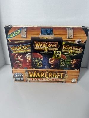 Blizzard Computer Game Warcraft Battle Chest 1996 Windows & Mac