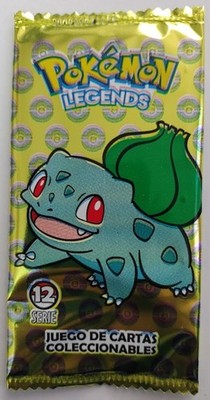 Argentina 2025 SD Sticker Desing Pokemon Legends Serie 12  Trading Card Pack