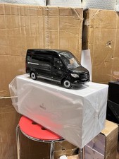 1:18 Scale Norev Mercedes-Benz Sprinter Black Cargo Blind Van Diecast Model Car