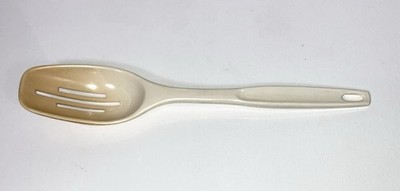 Foley 11  Nylon Plastic 3 Slot Seasoned Kitchen Spoon
