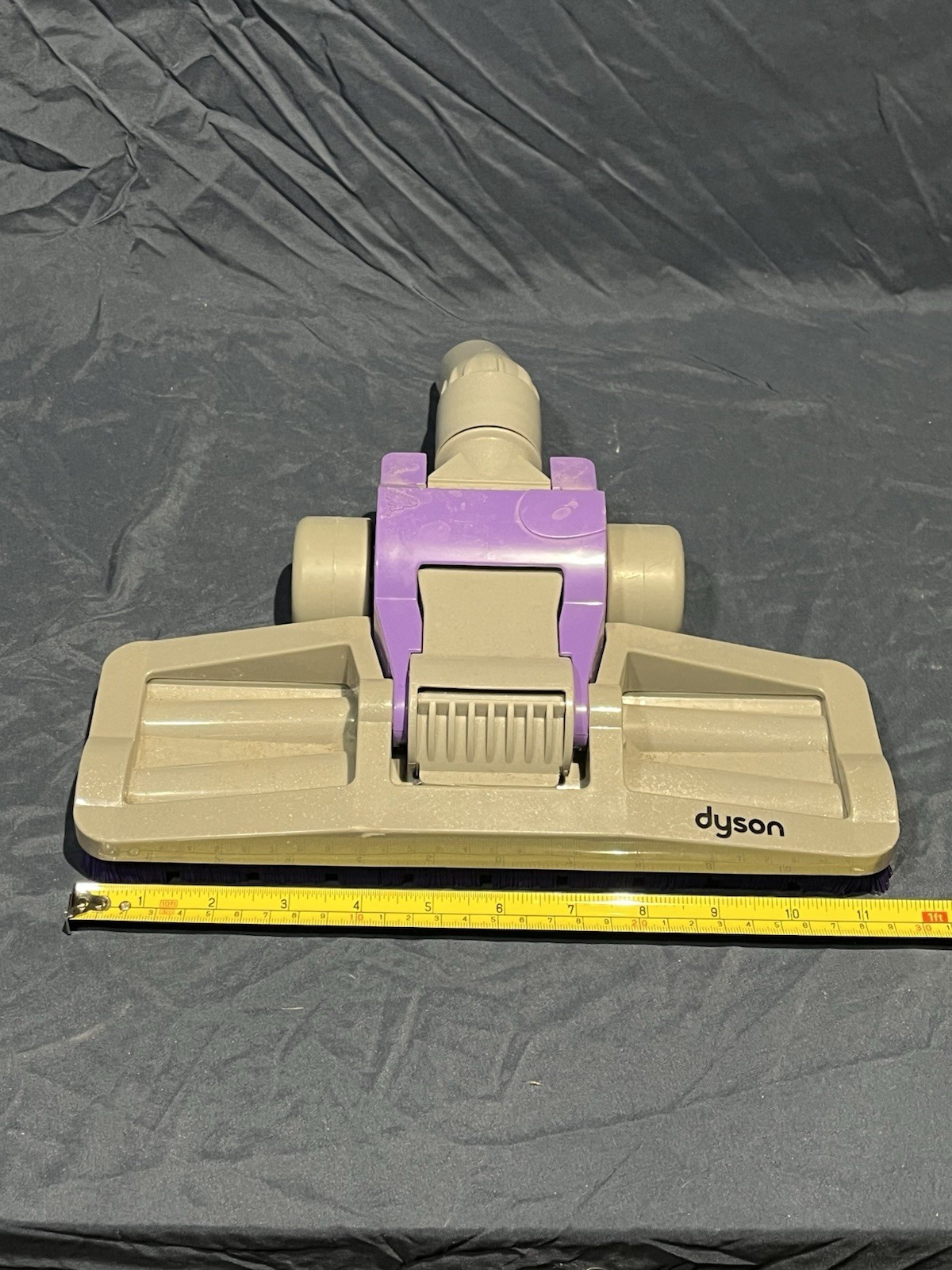 Dyson Animal Vacuum Bare Floor Brush Tool Head Purple Gray Used