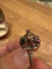 8k Gold Antique Princess Harem Dome Ruby multi gem Ring Size 5.25, 4g — photo 5