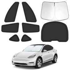 8pcs Car Window Shades Intended for Tesla Model Y 2020-2024 not for Juniper ,...