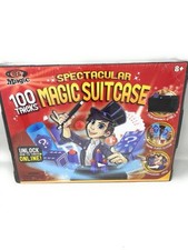 Ideal Magic Spectacular Magic Suitcase With 100 Tricks for Kids-NIB