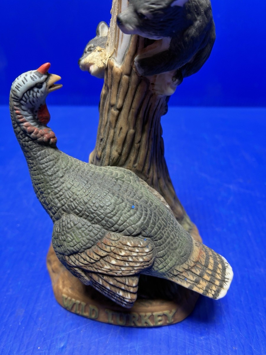 AUSTIN NICHOLS WHISKEY WILD TURKEY & BEARS NO9 1985 PORCELAIN