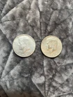 Lot Of 2 1966 Kennedy Half Dollars