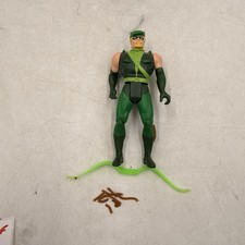 VTG 1985 Kenner DC Super Powers Green Arrow Action Figure W/ Original Bow As-Is