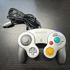 Nintendo Gamecube Model DOL003 Platinum Silver Joystick