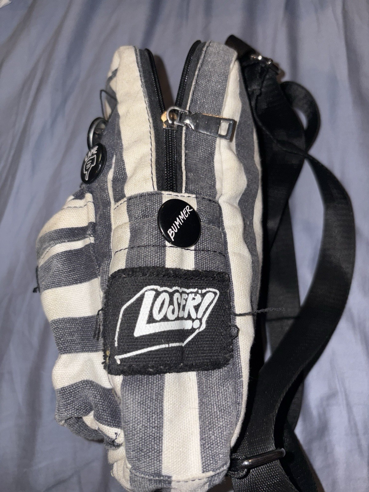 Current Mood Dolls Kill Backpack Bag Vintage Blac… - image 4