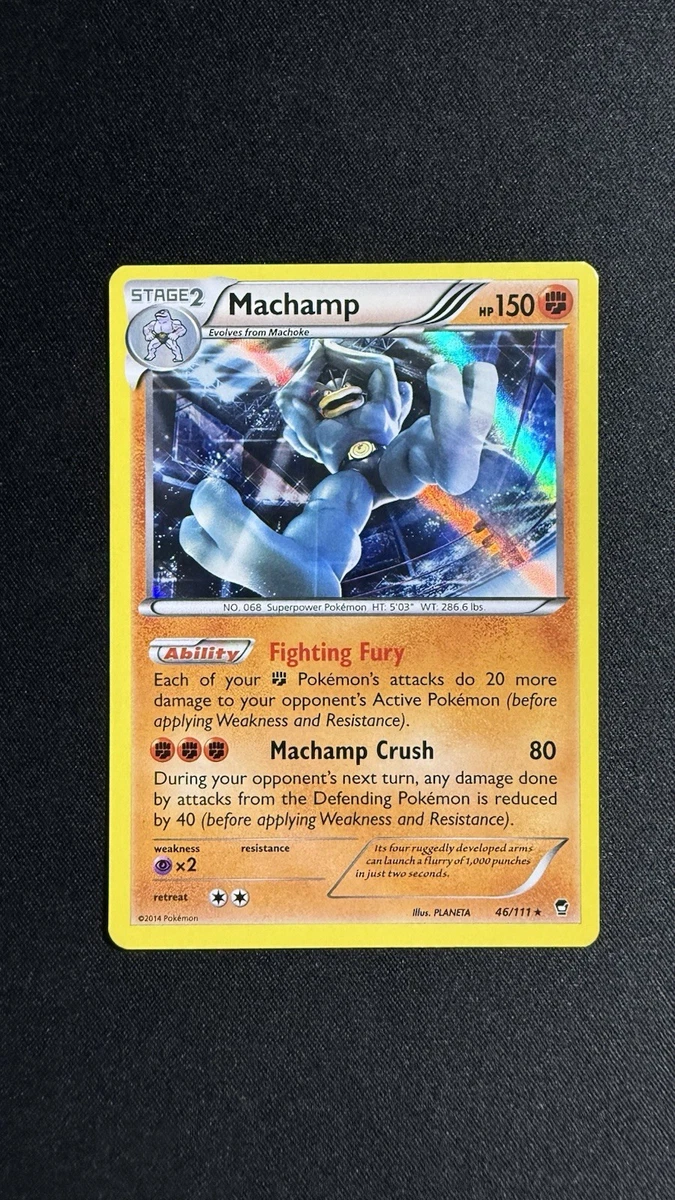 XY-Furious Fists Machamp Pokémon TCG Individual Collectible Card